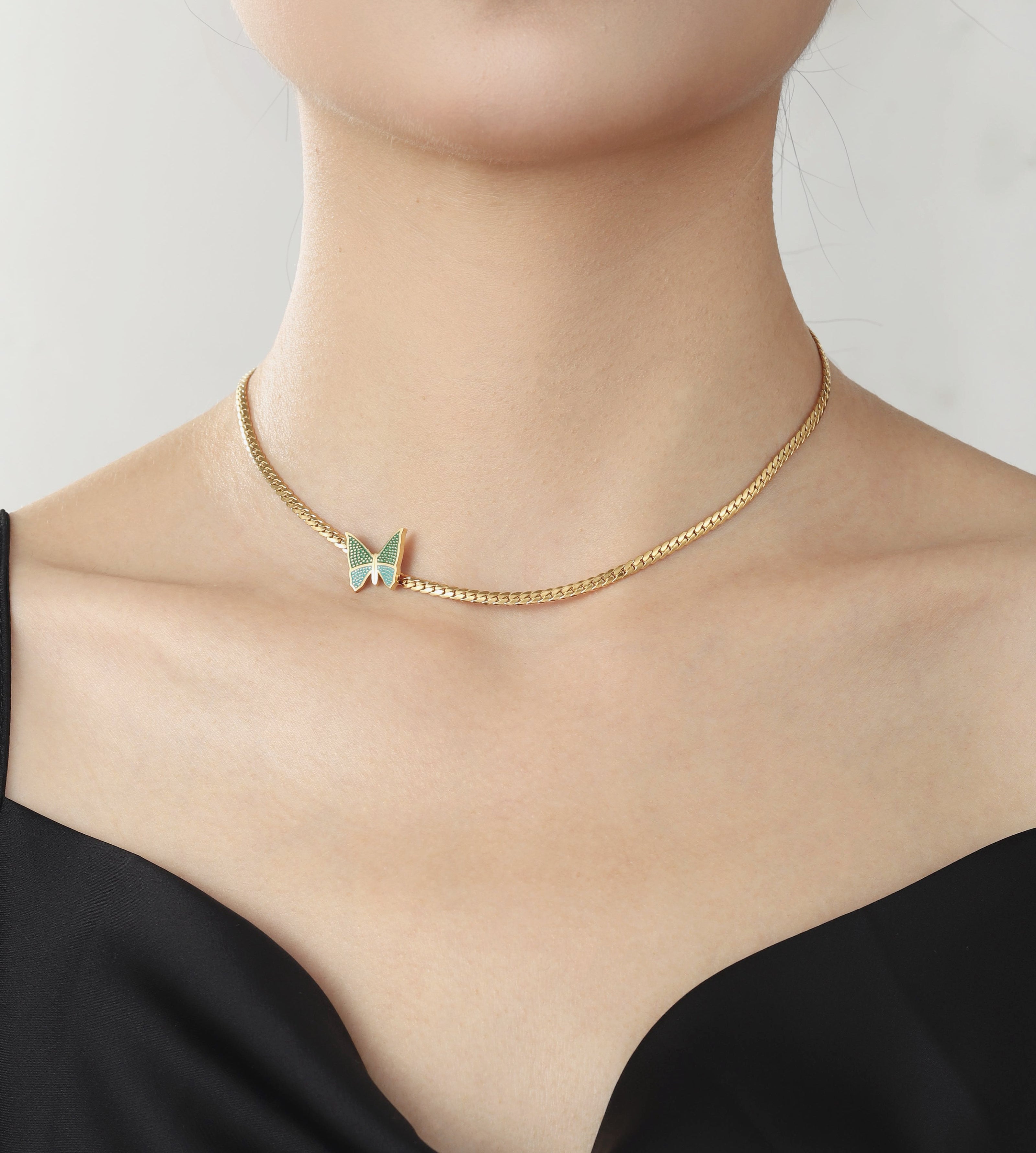 Seraphina Necklace-Gold