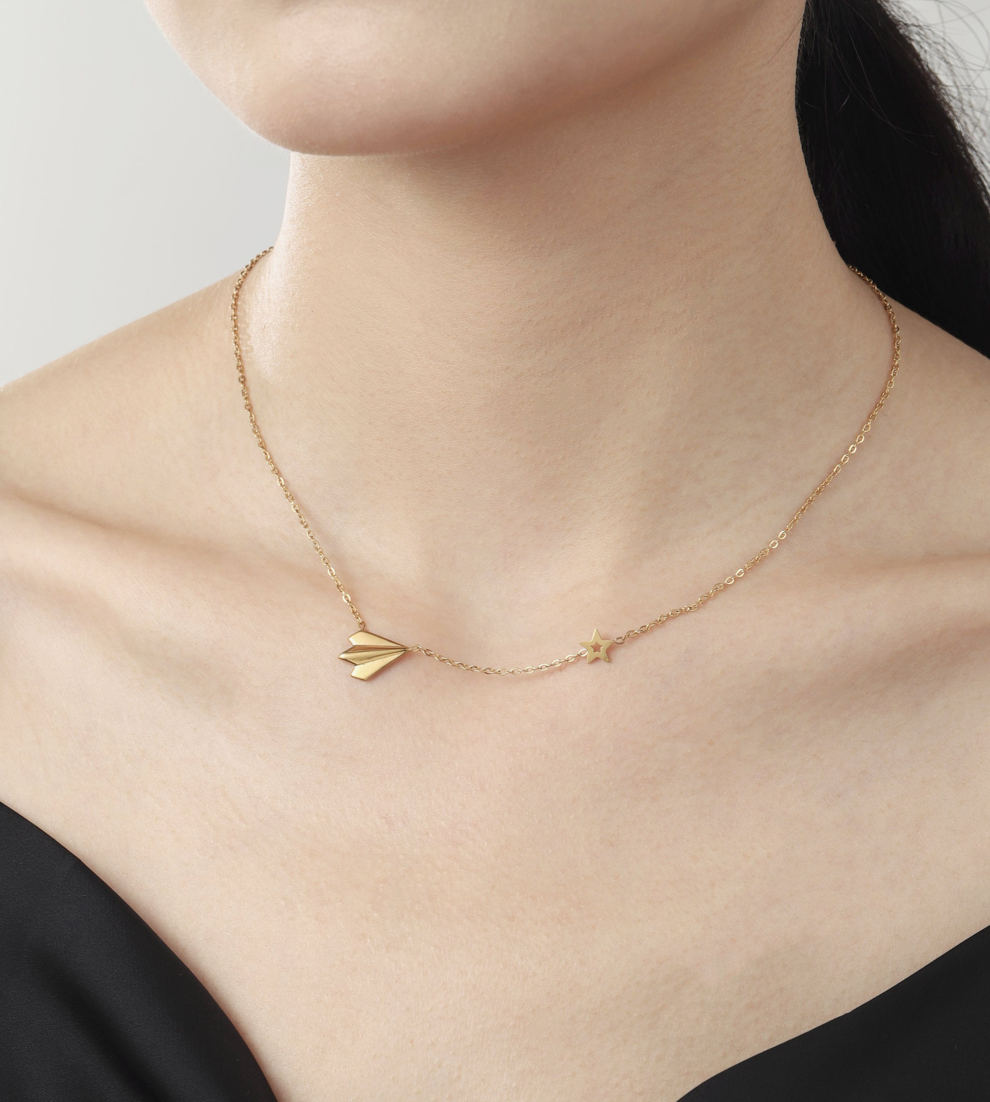 Skye Necklace-Gold