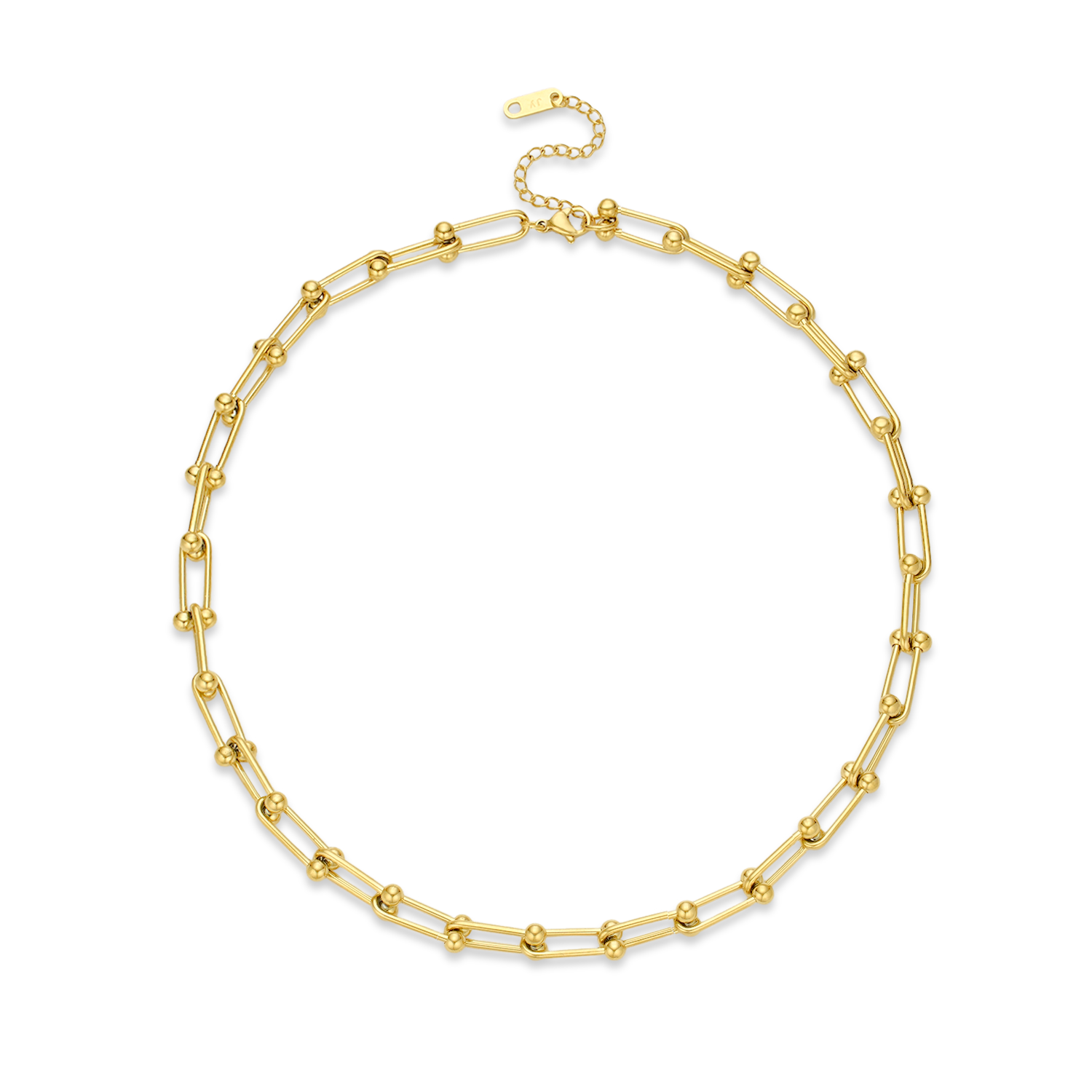 Sophia U-shape Necklace - Gold