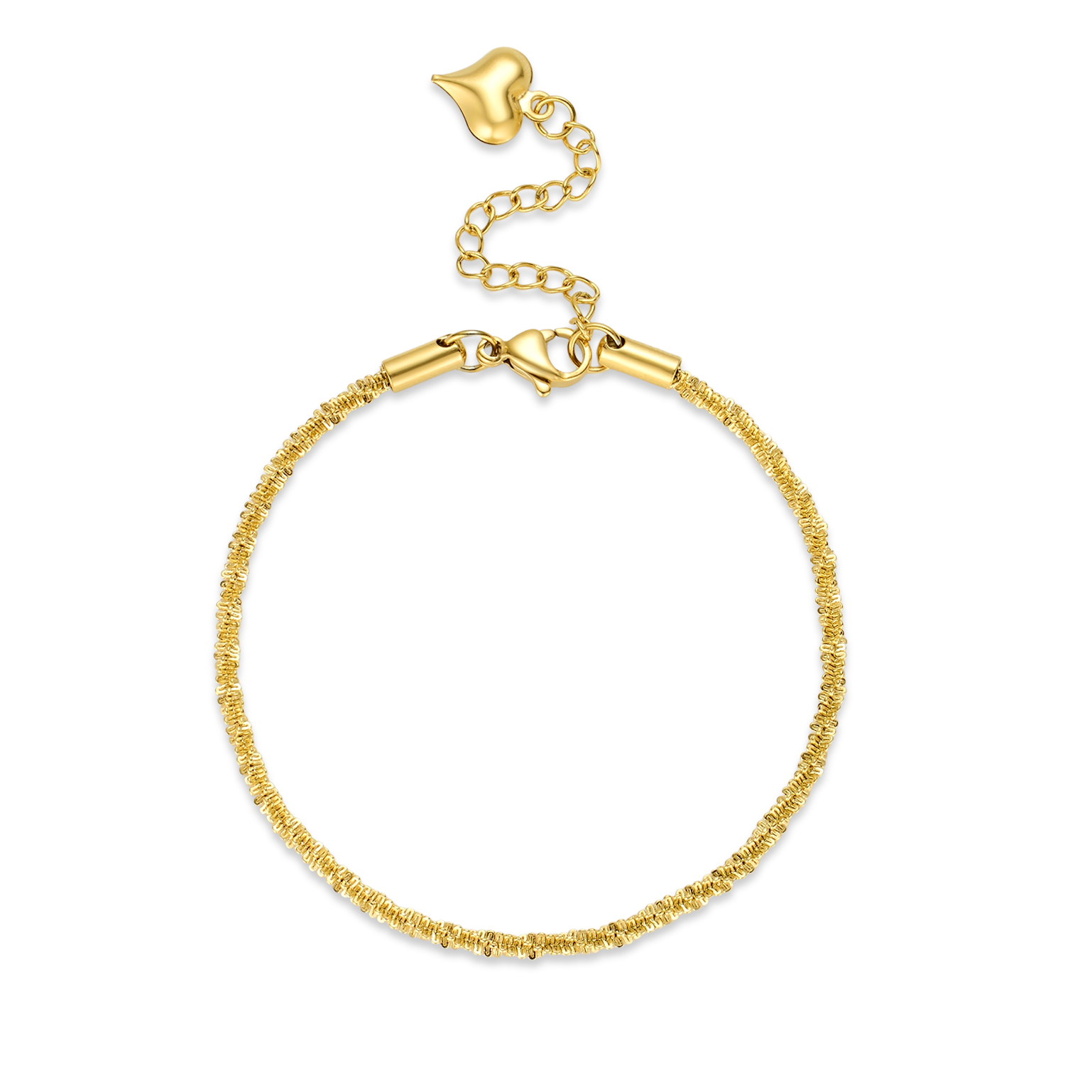 Floral Bracelet - Gold