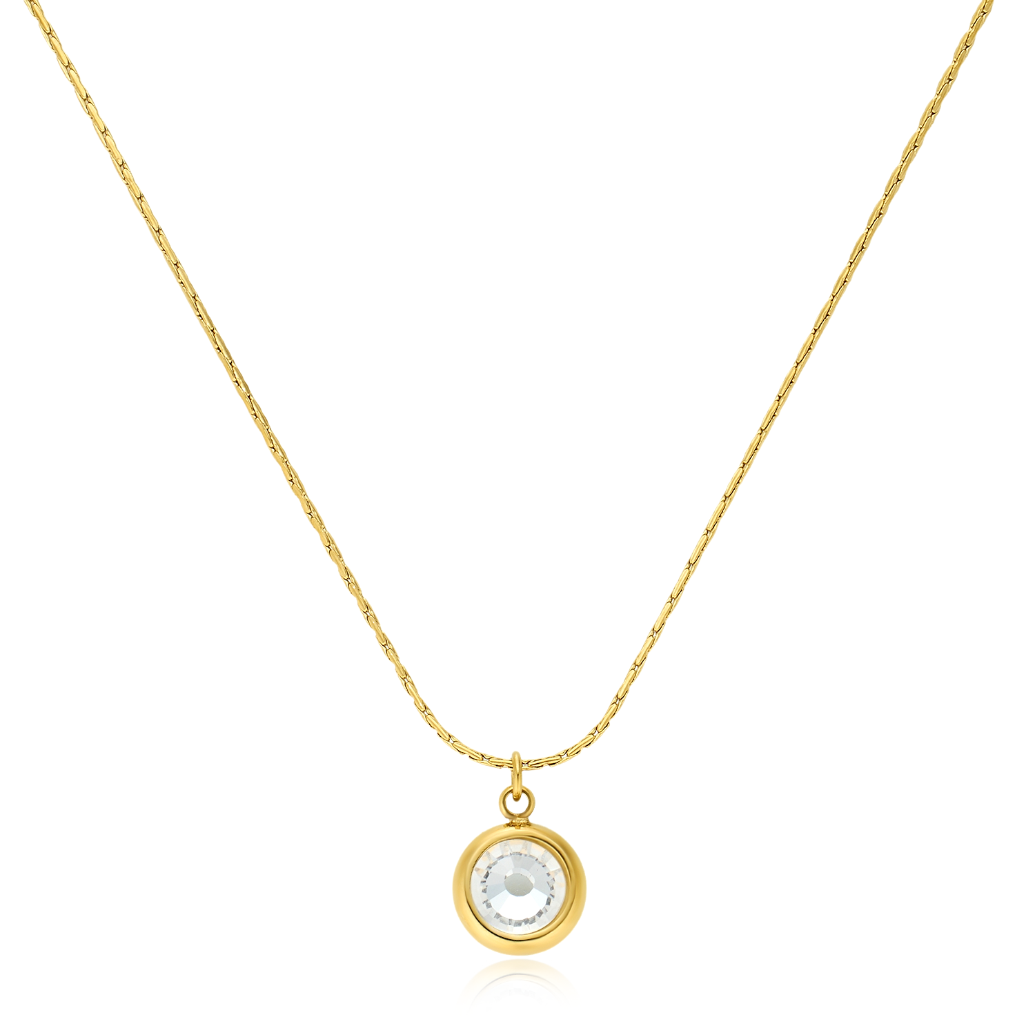 Radiant Pendant Necklace - Gold