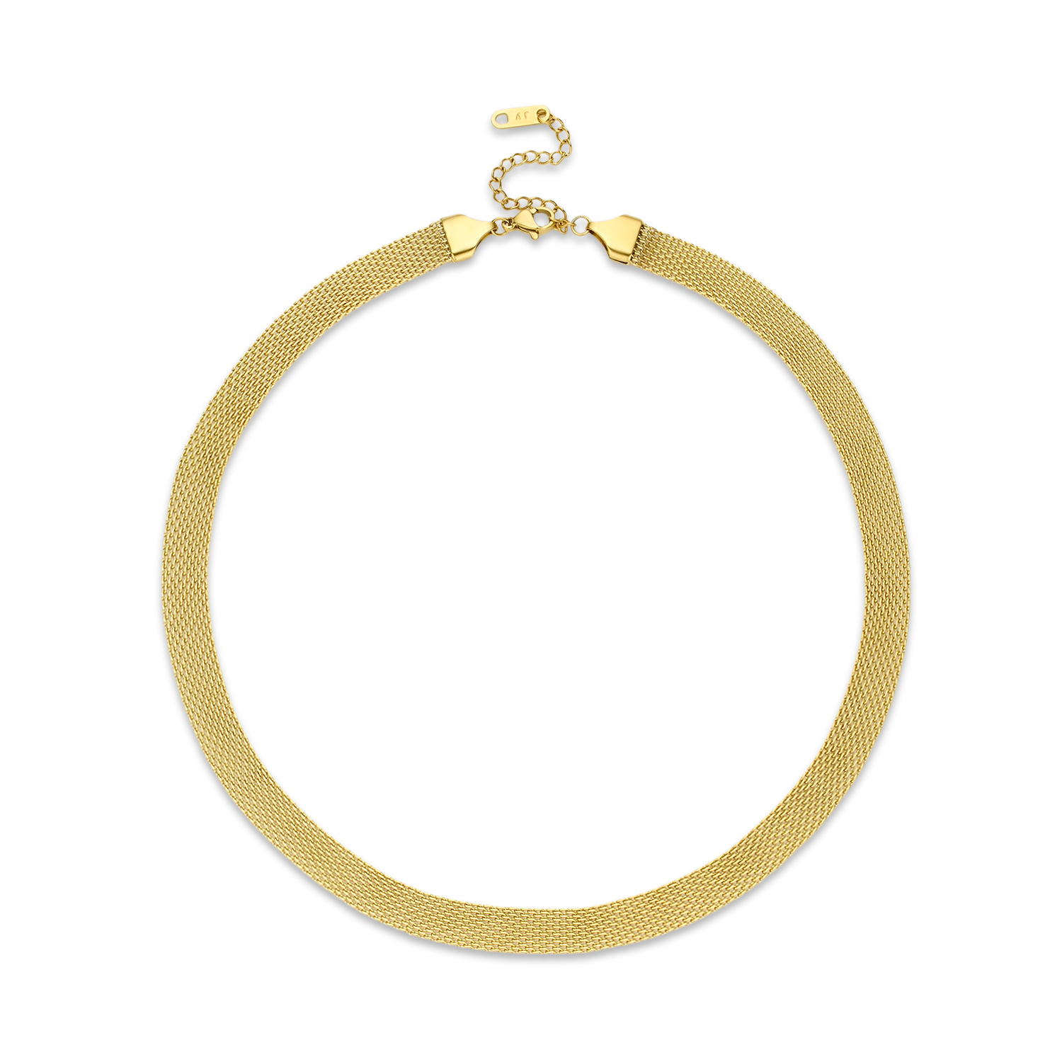 Fiona Timepiece Strap Necklace - Gold