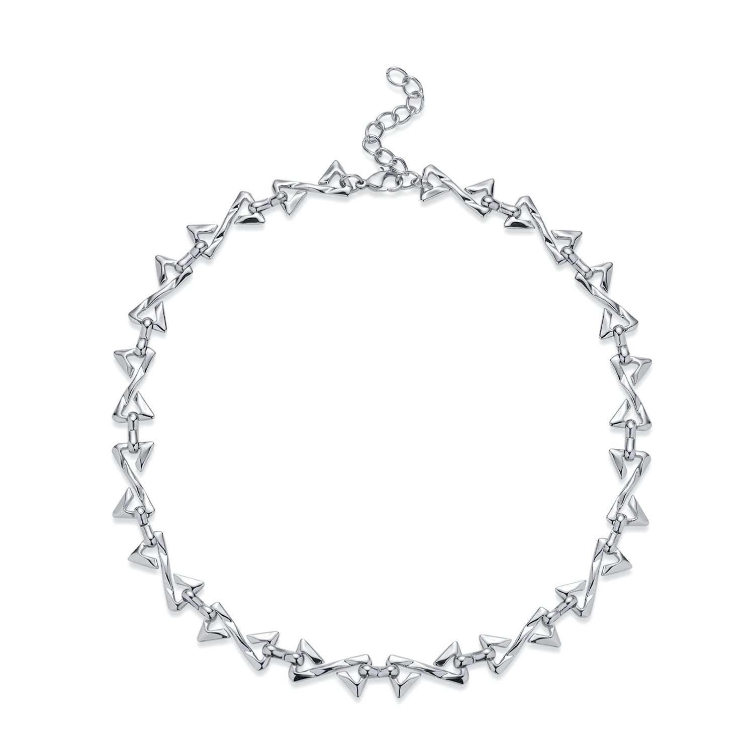 Olympia Necklace-Silver